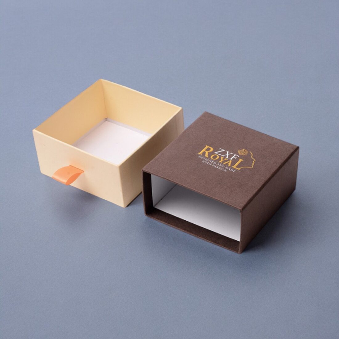 two piece luxury rigid boxes