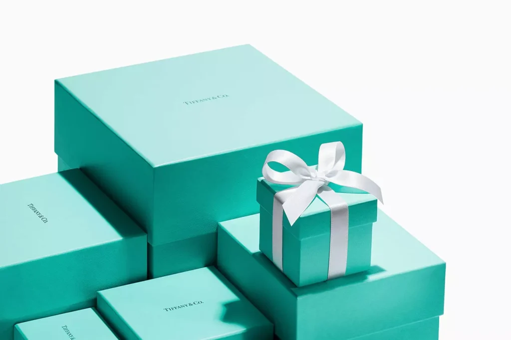 Tiffany and Co luxury packaging